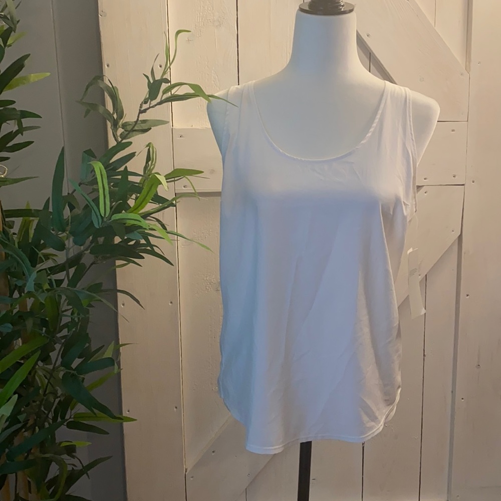 Zella white tank - size M